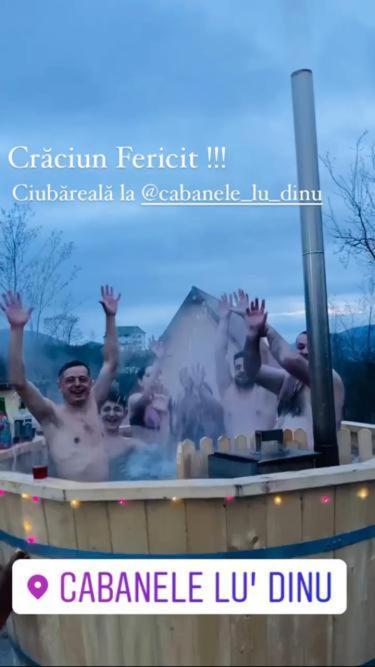 Cabanele Lu' Dinu Curtea de Argeş Buitenkant foto