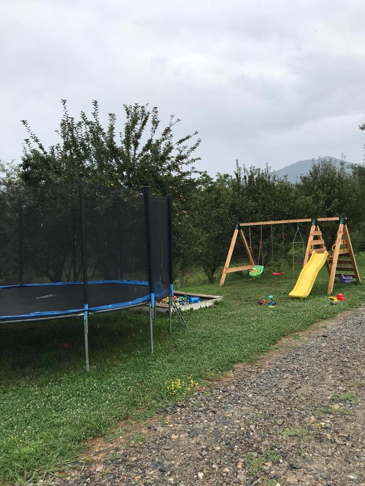 Cabanele Lu' Dinu Curtea de Argeş Buitenkant foto